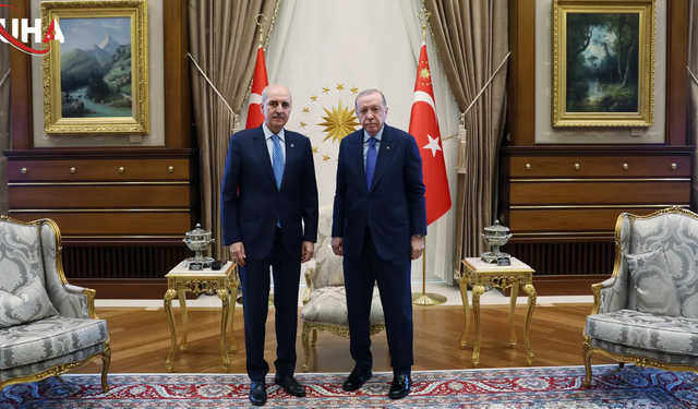 Cumhurbaşkanı Erdoğan İle Numan Kurtulmuş Görüştü