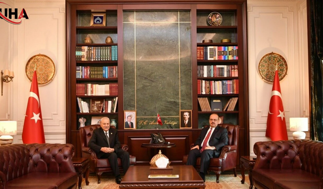 Eski Bakan Muammer Güler Ankara Valisini Ziyaret Etti