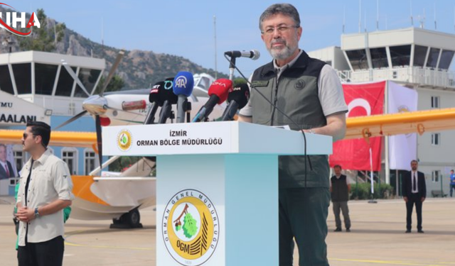 Orman Yangınlarıyla Mücadelede Havadan Ve Karadan Tarihi Güç