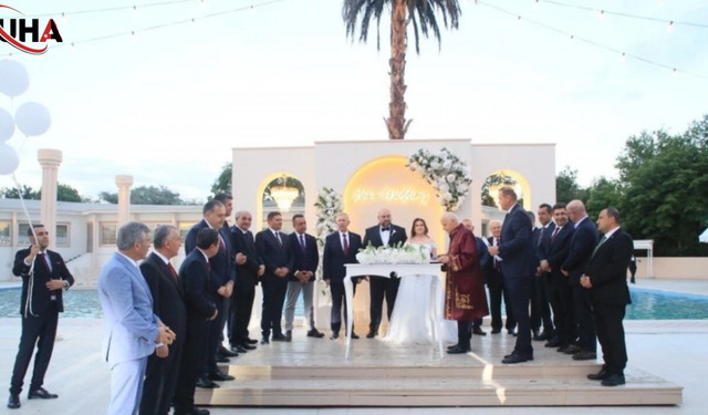 Tüzün'ün Oğlunun Düğününe Belediye Başkanlarından Katılım