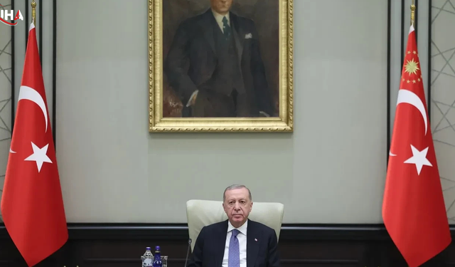 Cumhurbaşkanı Erdoğan Başkanlığında Kabine Toplantısı