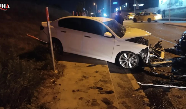 Sancaktepe’de Ters Yöne Giren Araç 5 Kişiyi Yaraladı
