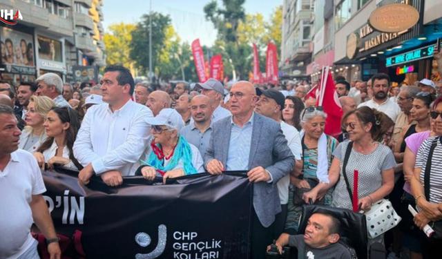 CHP'li Tanal Ankara Sokaklarında: "İrademize Sahip Çıkmak İçin Yürüyoruz"