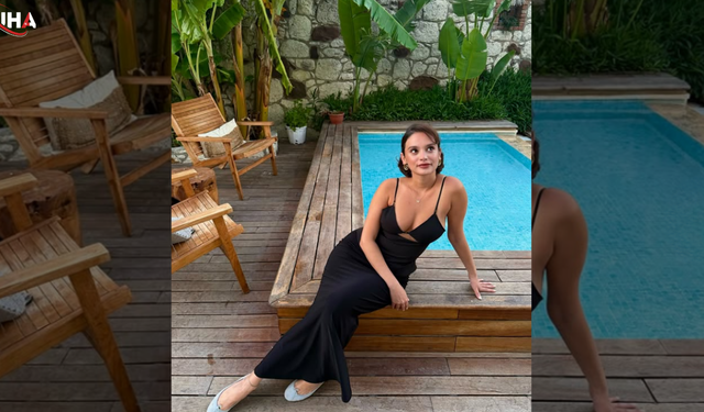 Serra Pirinç Bodrum Yalıkavak Sahillerinde Stiliyle Büyüledi