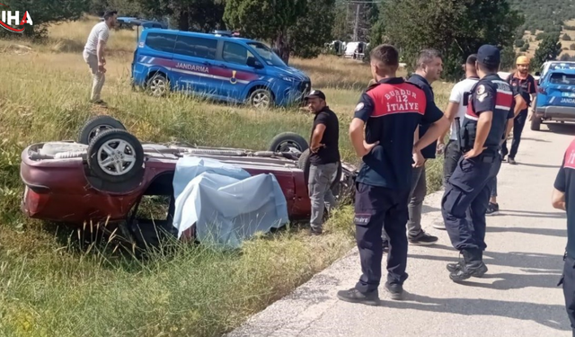 Burdur’da Yürek Yakan Trafik Kazası: 1 Ölü, 1 Yaralı