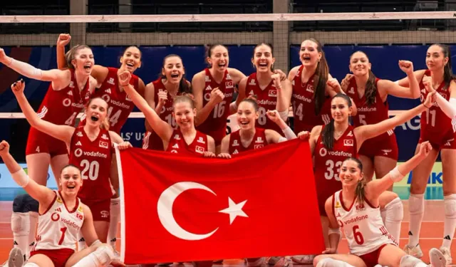 17 Yaş Altı Kız Voleybol Milli Takımı Dünya Şampiyonası’nda Son Dörde Kaldı