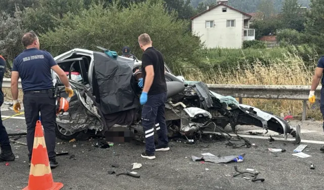 Bolu'da Feci Kaza! Bir Ölü, İki Ağır Yaralı