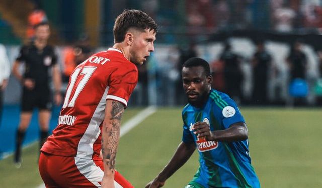 Çaykur Rizespor: 0 - Samsunspor: 2