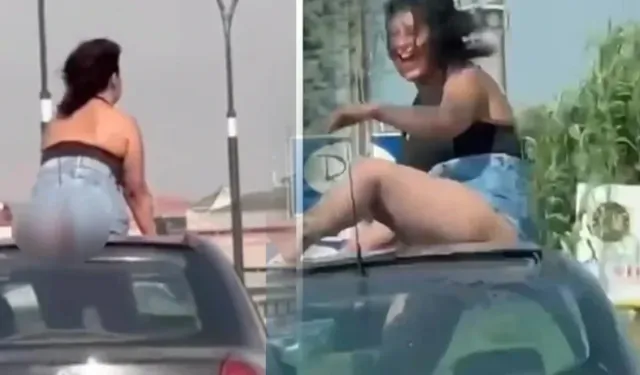 Manisa’da Olay Yaratan Görüntü: O Kadın ve Sürücü Gözaltına Alındı