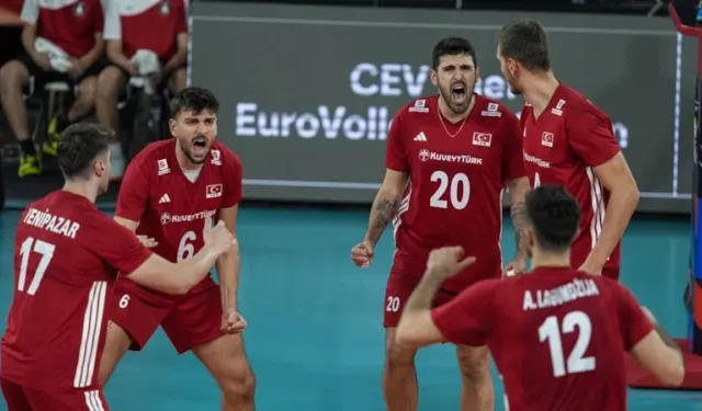 A Milli Erkek Voleybol Takımı, İsviçre'ye Set Vermedi