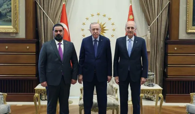 Cumhurbaşkanı Erdoğan, Irak Temsilciler Meclisi Başkanı Halbusi’yi Kabul Etti