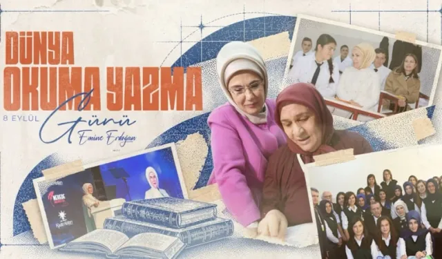 Emine Erdoğan'dan Dünya Okuma Yazma Günü Paylaşımı