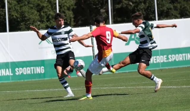 Gençlik Ligi'nde Galatasaray, Sporting İle Yenişemedi