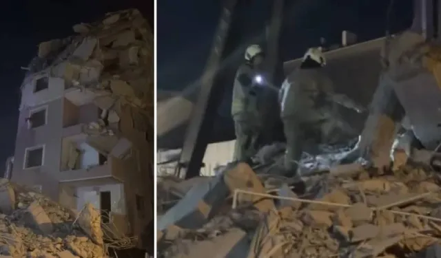 İstanbul'da Kentsel Dönüşüm İçin Yıkılan Bina Çöktü: 2 Yaralı