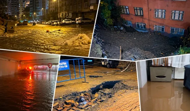 İki Büyükşehirde Sağanak Felaketi: Hayat Durdu