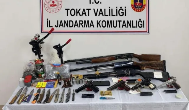Tokat'ta Silah Kaçakçılığı Operasyonu: 11 Gözaltı!