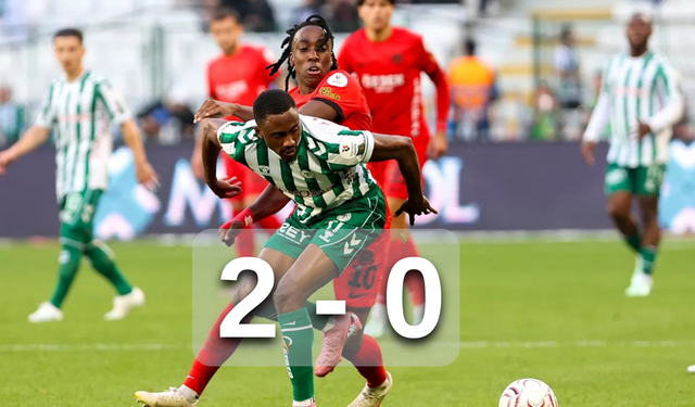 Konyaspor Kendi Evinde Gençlerbirliği’ni İki Sıfır Yendi
