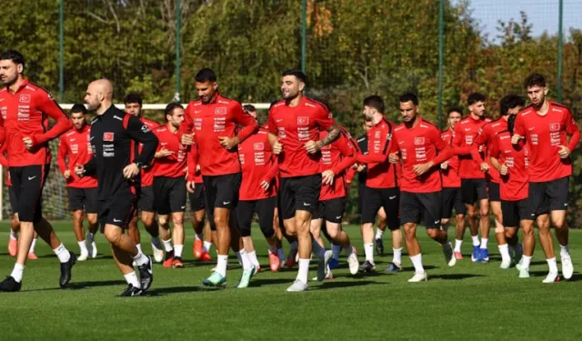 A Milli Futbol Takımı, İtalya Maçı Hazırlıklarını Tamamladı