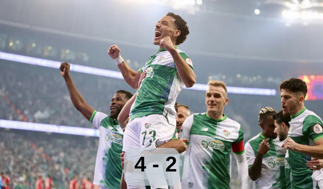 Bursaspor Ankara Deplasmanında 4 Golle Güldü
