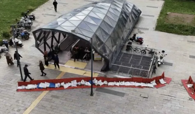 İBB'den Milyonluk Yatırıma Kum Çuvallı Önlem