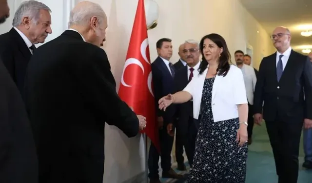 DEM Parti İmralı Heyeti, MHP Lideri Bahçeli İle gGörüştü