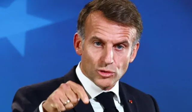 Fransa Cumhurbaşkanı Macron'dan Eylemlerle iİgili Açıklama