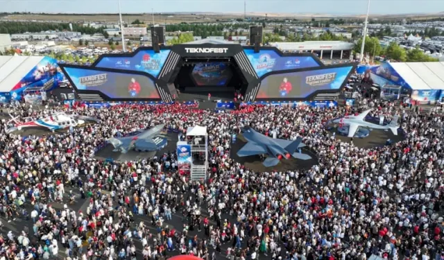 Şanlıurfa'da Düzenlenen TEKNOFEST'i 1 Milyon 300 Bin Kişi Ziyaret Etti