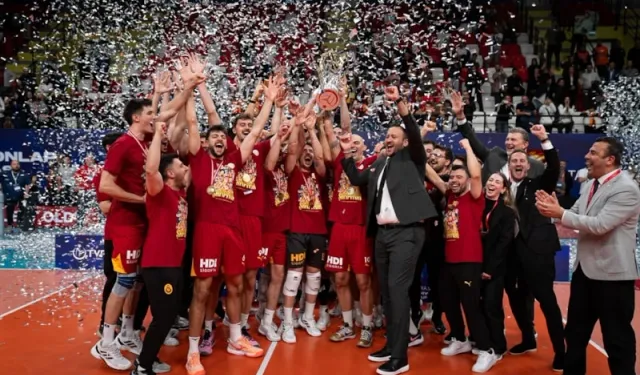 Voleybol Erkekler Şampiyonlar Kupası'nı Galatasaray Kazandı