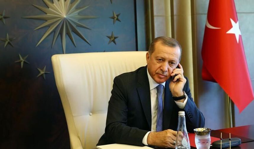 Cumhurbaşkanı Erdoğan'dan Telefon Trafiği