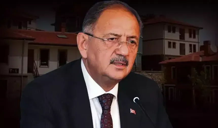 Bakan Mehmet Özhaseki; Türkiye’de 6 milyon riskli yapı var! Kentsel dönüşüme mani olmak büyük bir vebal
