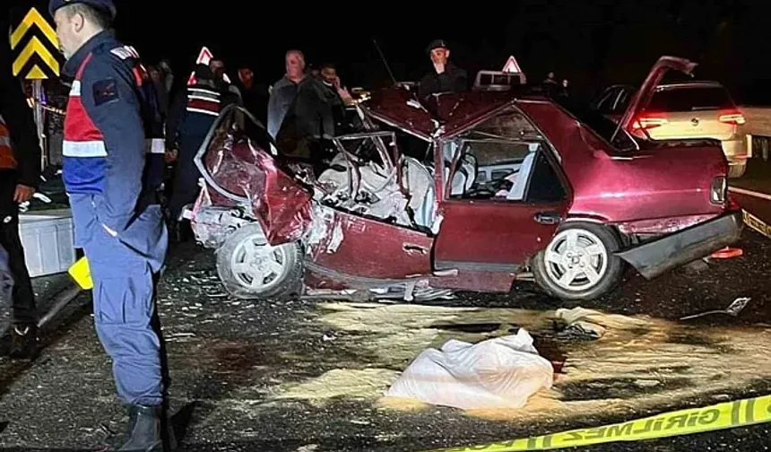 Yine Ölümlü Trafik Kazası: 2 Ölü