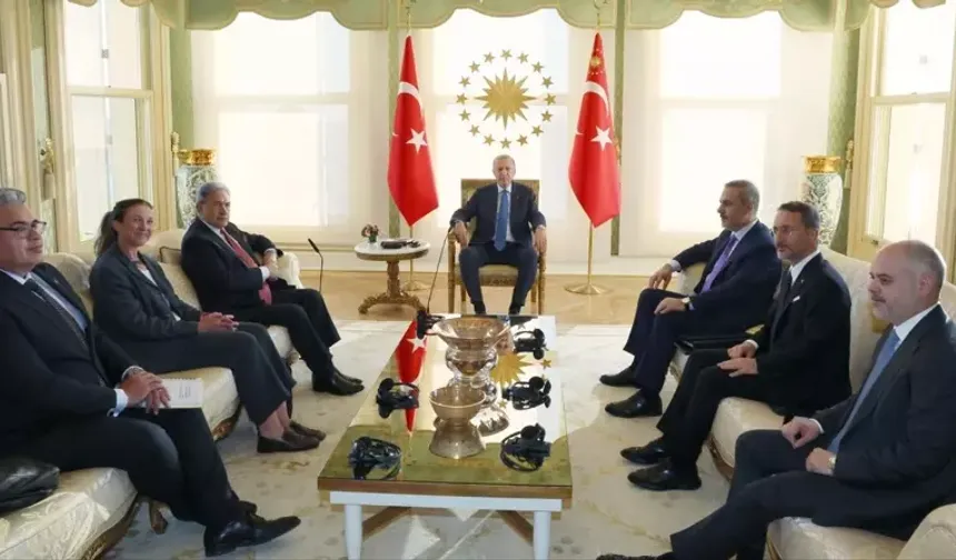 Cumhurbaşkanı Erdoğan, Yeni Zelanda Dışişleri Bakanı Peters'i kabul etti