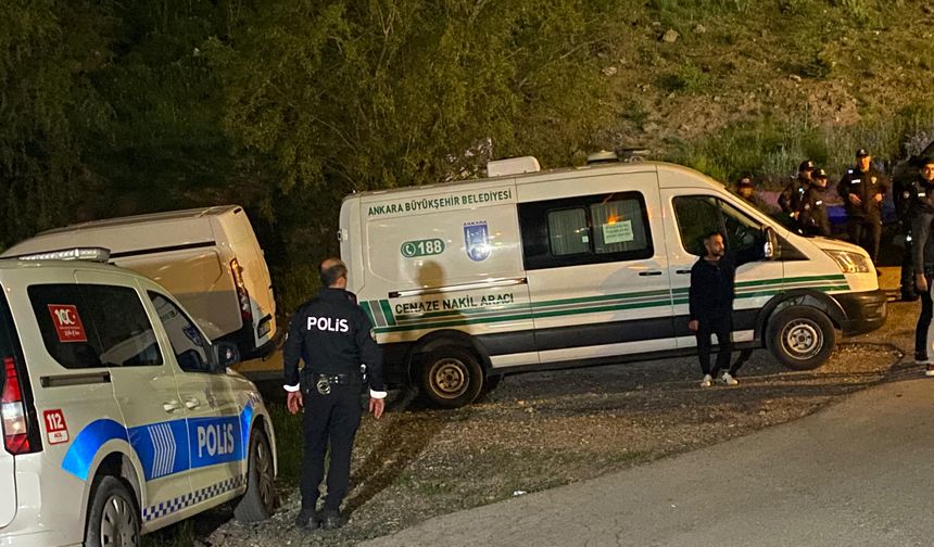 Ankara'da, Dere Yatağında Bıçaklanmış Halde Ölü Bulundu