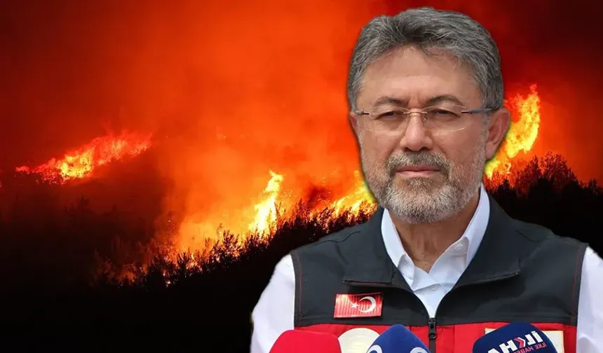 Bakan Yumaklı, orman yangınlarına ilişkin açıklamalarda bulundu