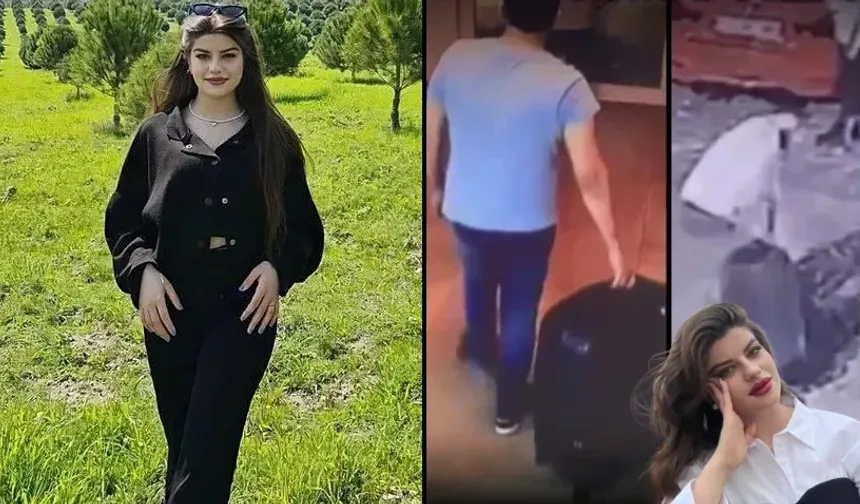 Ayşe Tokyaz cinayetinde kan donduran görüntüler! Cesedin valizle taşındığı anlar kamerada