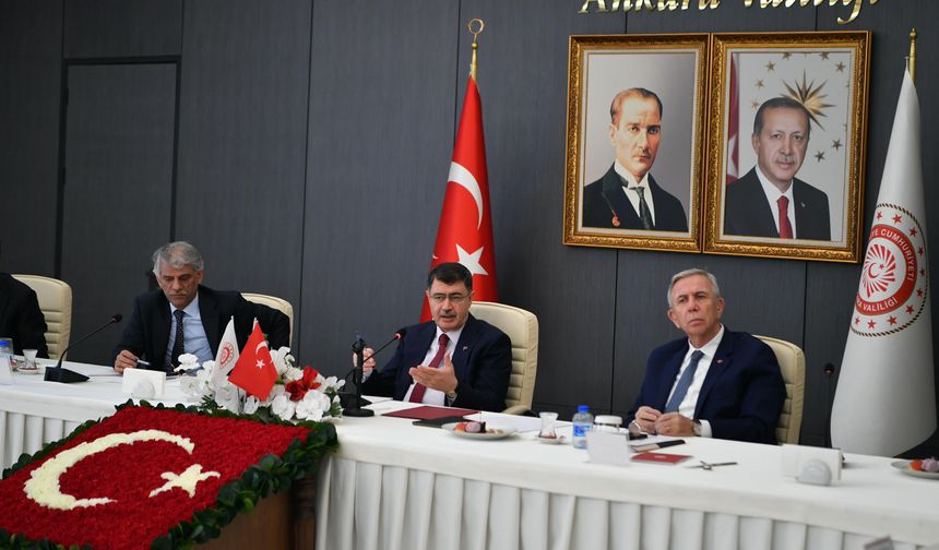 Ankara’da İl Tanıtım Ve Geliştirme Kurulu Bir Araya Geldi