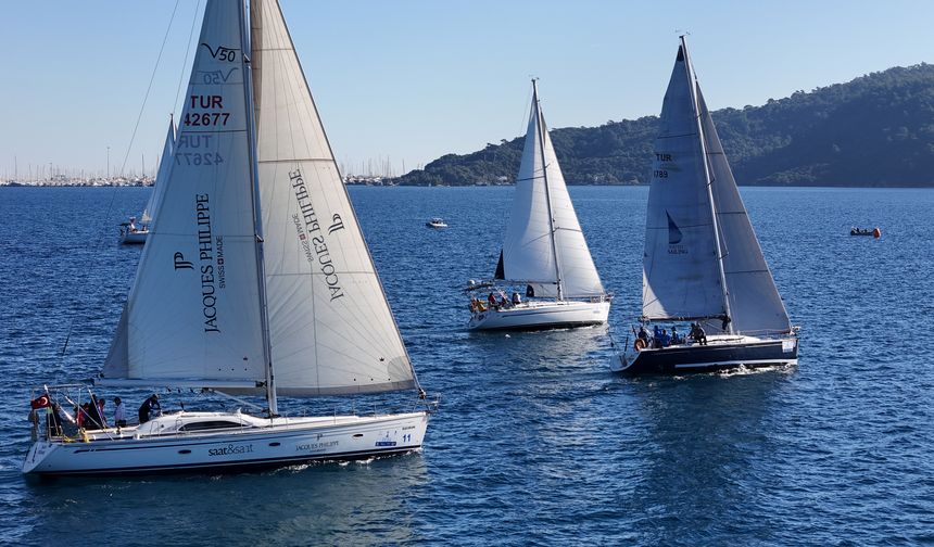Ankara Yelken Kulübü’nün 25’inci Yıl Kupası Marmaris’te Tamamlandı