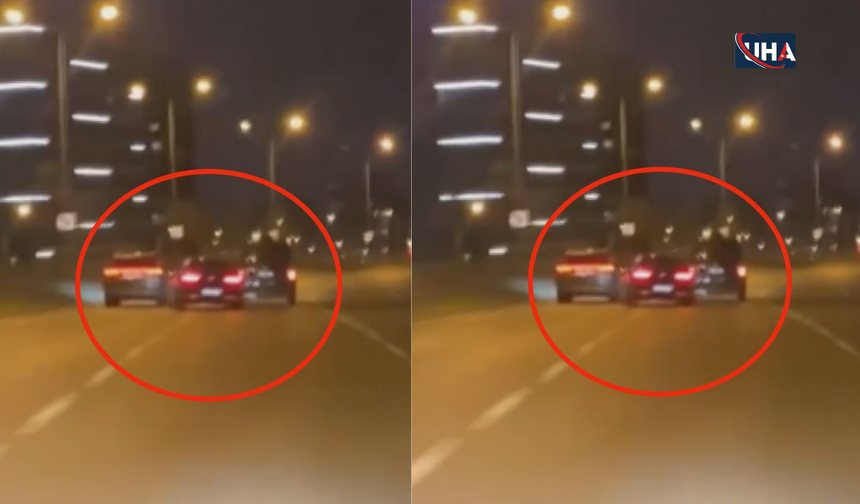 İstanbul Başakşehir Trafiğinde Makas Atan Sürücü Tehlike Saçtı