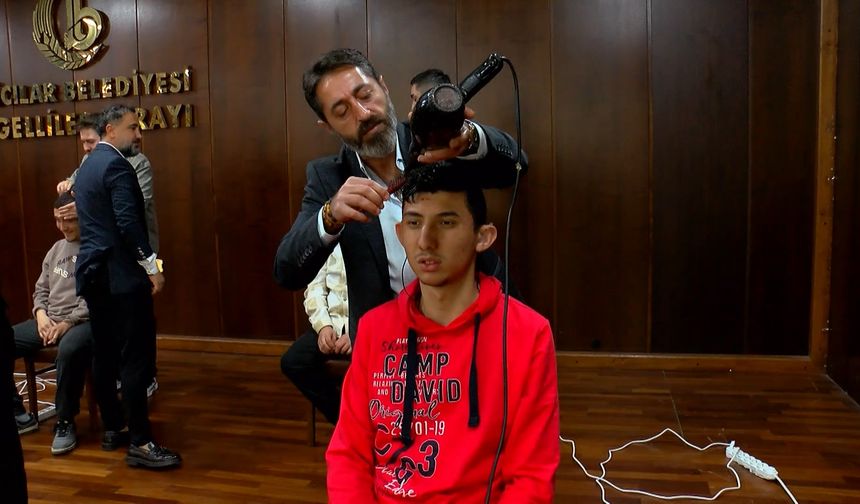 Bağcılar’da Kuaförler, Engelliler İçin Özel Etkinlikte