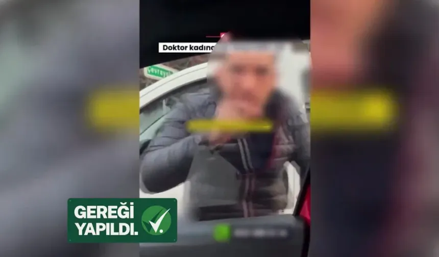 Bakan Yerlikaya: Kadın sürücüye saldıran kişi gözaltına alındı