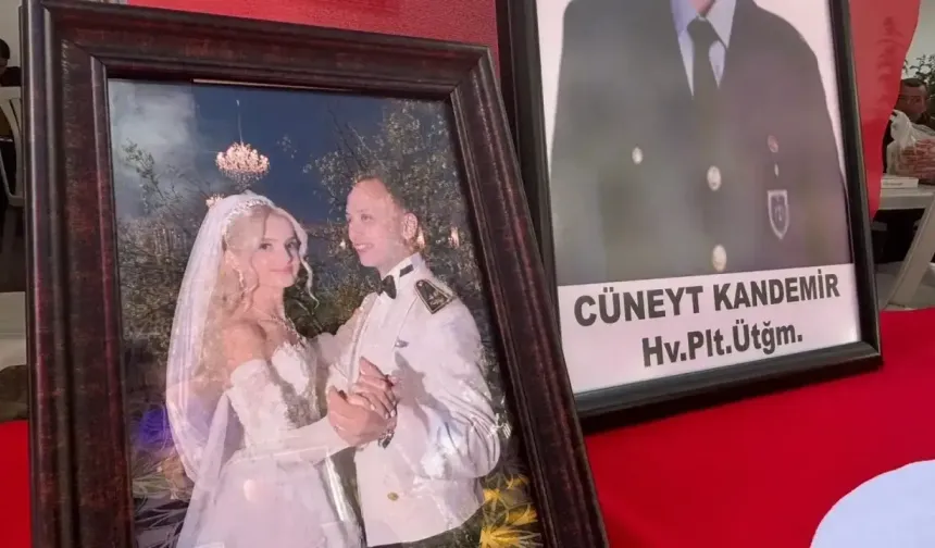 Şehit Üsteğmenin Eşi, Düşen Uçaktaki Fotoğrafları Paylaştı