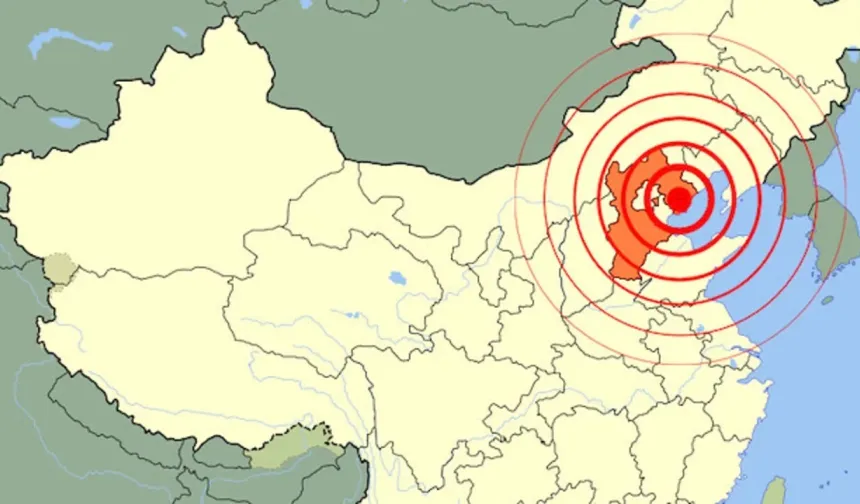 Çin'de 6 Büyüklüğünde Deprem Meydana Geldi