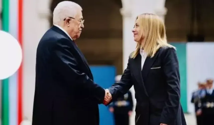 Filistin-İtalya Hattında Diplomasi: Abbas Meloni İle Görüştü