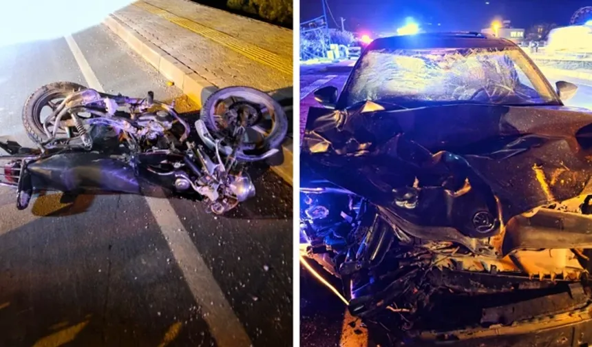 Hatay'da otomobilin çarptığı motosikletteki iki kardeş can verdi