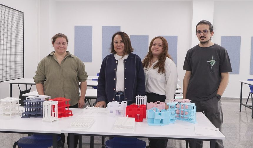 Mimarlık Eğitiminde Yeni Dönem; Yapılar 3D Kitlerle Öğreniliyor