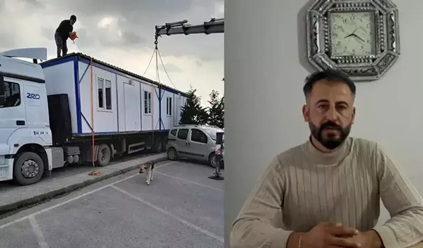 Depremde İşçiye Verilen Konteyner İçin İcra Takibi Başladı