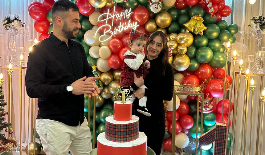 Gen Tedavisi Gören Miray Bebek İlk Yaş Gününü Kutladı