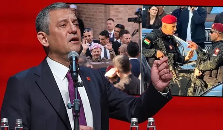 Özgür Özel'den 'Peşmerge' görüntülerine tepki! “Bu işin adı dört başı mamur AK Parti organizasyonu!”