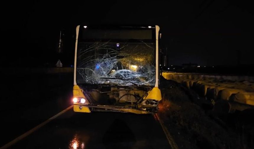 İETT otobüsünün karıştığı Arnavutköy kazasında 2 yaralı