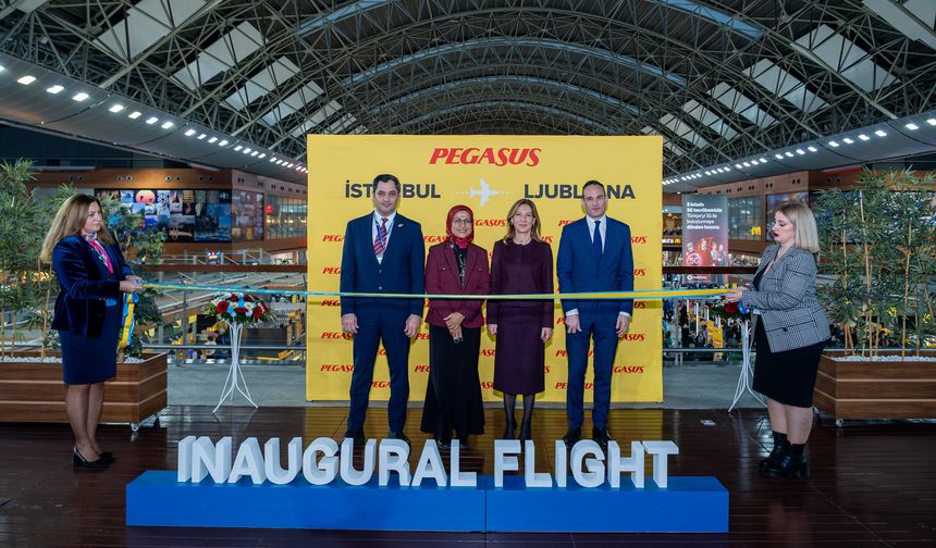 Pegasus Slovenya Ljubljana Seferlerini Başlattı